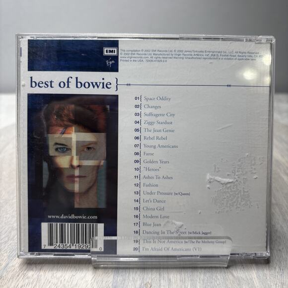 David Bowie – Best of Bowie CD Compilation Greatest Hits - Picture 2 of 5